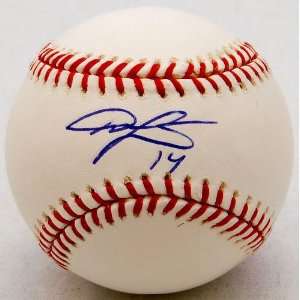  Austin Jackson Signed Baseball   Autographed Baseballs 