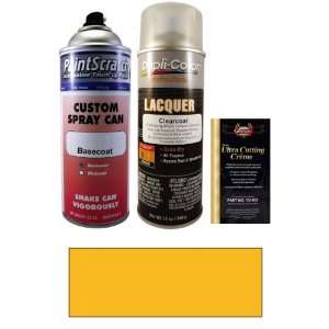  12.5 Oz. Chrome Yellow Spray Can Paint Kit for 1972 Ford 
