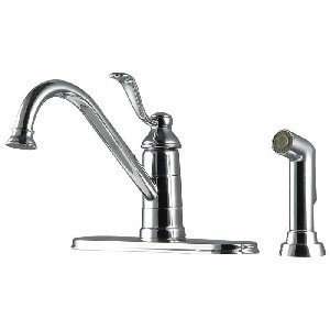 Price Pfister Portland One Handle Kitchen Faucet W/ Side Spray GT34 