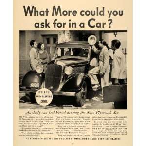   Automobile Home Friends Driveway   Original Print Ad