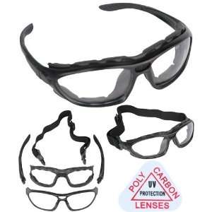  TSD Tactical Armor Goggle/Glasses   Clear Lense Sports 