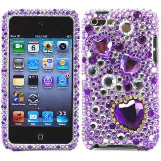 apple ipod touch 4g 4th gen dog paws bling hard ca ipod touch 4g 4th 