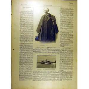   1901 Portrait Gentil Mission Leon Blot French Print