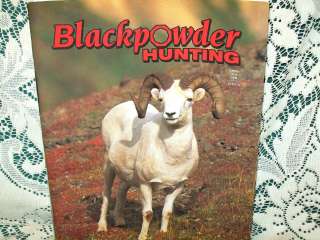 BLACKPOWDER HUNTING 6/98~DALL SHEEP~FORSYTH BARREL~REMINGTON 700 
