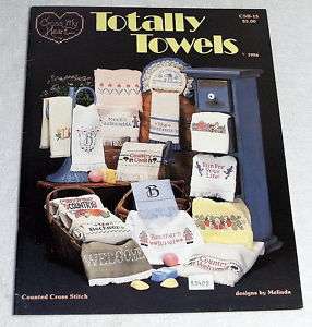 Cross My Heart Totally Towels Counted Cross Stitch Book  