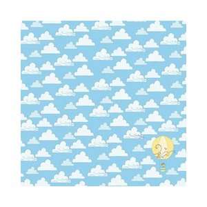  12 Shimmer Paper with Glitter Accents   Clouds Arts, Crafts & Sewing