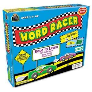  Teacher Created Resources Word Racer Game (7811)