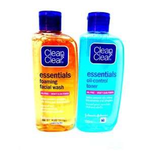 Clean & Clear Anti acne & OIL Control Essential Facial Foaming Wash 