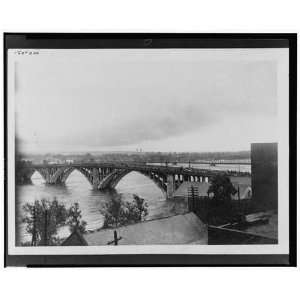   Little Rock,AR,Arkansas,Main Street Bridge,1927 Flood