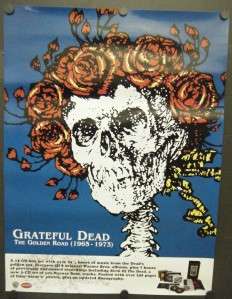 THE GRATEFUL DEAD PROMO POSTER THE GOLDEN ROAD (1965 1973)  