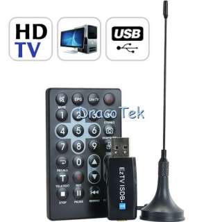 ISDB T USB Dongle Free HD TV On Your Computer + remote  