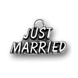   Married Sterling Silver Wedding Charm Evercharming 