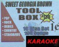 Karaoke CDGs 200 Most Requested Songs On 10 DISCS NEW  