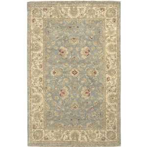  Traditional Persian Style Blue & Beige Wool 9 x 13 Area 