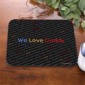  Fathers Day Gifts   My Little Ones Personalized Mouse Pad 