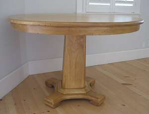   Pedestal Round 42 DINING TABLE Solid Wood 30 Country Paints Stains