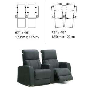  Palliser Sequelle Row of Two Home Theater Seats 