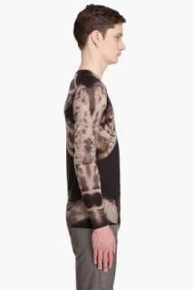 Alexander McQueen skeleton print sweater for men  