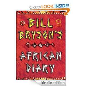 Bill Bryson African Diary Bill Bryson, Jenny Matthews  