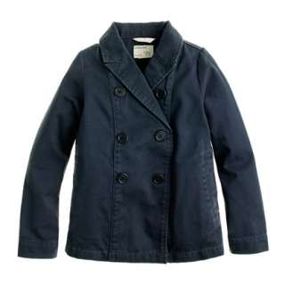 Girls chino peacoat   outerwear & jackets   Girls Shop By Category 