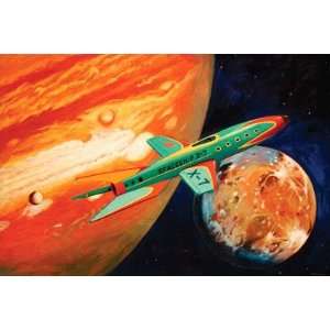  Spaceship X 7 Wall Mural