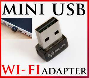 New Mini USB Wireless Broadband Router Dongle Internet Adapter WI FI 