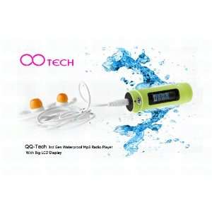  QQ Tech® 3rd Gen 4GB Waterproof  Player FM Radio Big LCD 