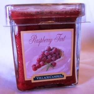    Raspberry Tart Scented Village Candle, 6 oz