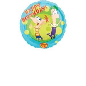  Phineas and Ferb Happy Birthday Foil Balloon Kitchen 