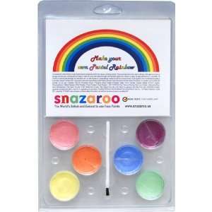  MAKE YOUR OWN RAINBOW PALLET Snazaroo Face Painting Pallet 