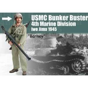  Barney WWII USMC Bunker Buster 4th Marine Division 
