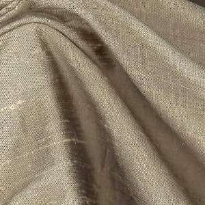   Dupioni Silk Iridescent Fawn Fabric By The Yard Arts, Crafts & Sewing