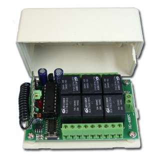 RF Wireless Remote Control Radio Controller / Switch 6C  
