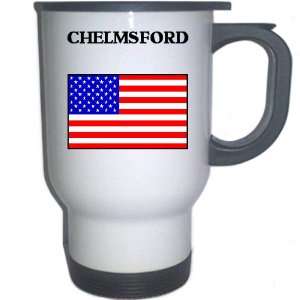  US Flag   Chelmsford, Massachusetts (MA) White Stainless 