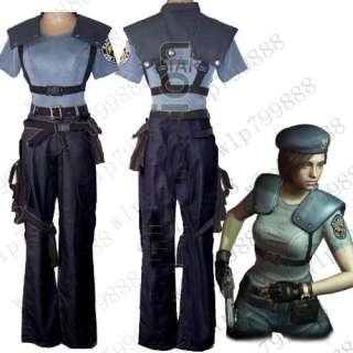 Resident evil 5 jill valentine anime cosplay costume HOT NEW  