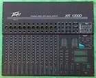 Peavey xr 1200D powered mixer, front panel only