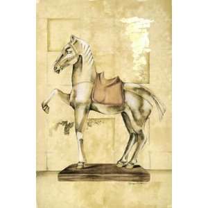  Earthenware Stallion II Poster Print