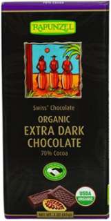 Organic Extra Dark Swiss Chocolate   3 oz. bar [475]  