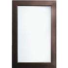 Home Decor Innovatns Black Zen Framed Wall Mirror (Pack Of 4)