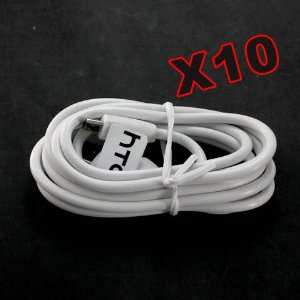 Aftermarket Product] 10x X10 10pcs Wholesale White Data Sync Syncing 