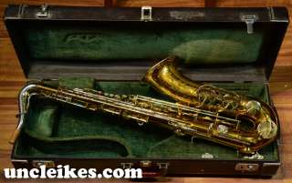 Vintage King Super 20 Silversonic Tenor Saxophone Sax  