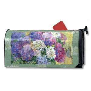  Hydrangea Blossoms Magnetic Mailbox Cover 