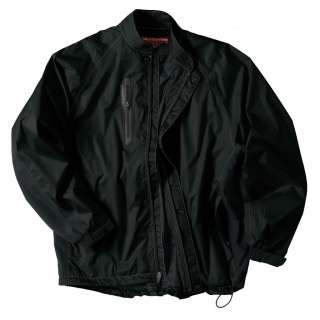 2012 Sun Mountain Rainwear Full Zip Monsoon Jacket   Black  