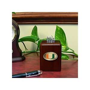    Miami Hurricanes Official Paper Clip Holder 