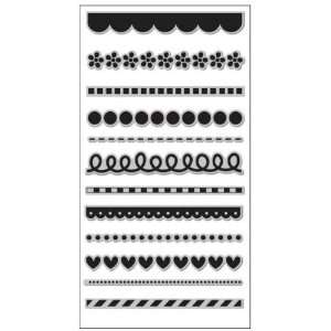   Borders Rubber Cling Stamps (Hampton Arts) Arts, Crafts & Sewing