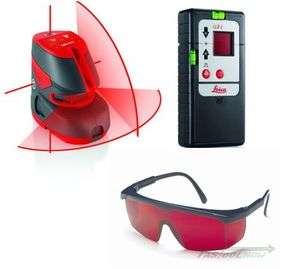 Leica Lino L2P5 + LLD2 Detector + Red Laser Glasses Combo Kit  