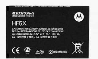 OEM Motorola Moto HF5X Battery PHOTON ELECTRIFY MB855 SNN5890A  