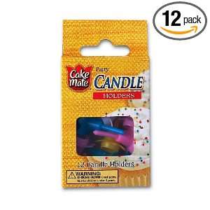 Cake Mate Candle Holders, 12 Count, Units (Pack of 12)  