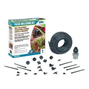   Patio Drip Watering Kit with Anti Siphon Valve Patio, Lawn & Garden