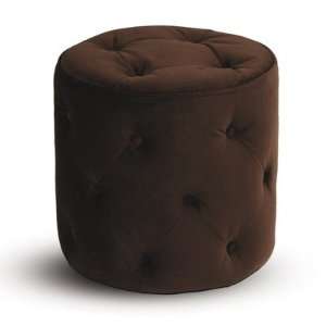  Curves Tufted Round Ottoman